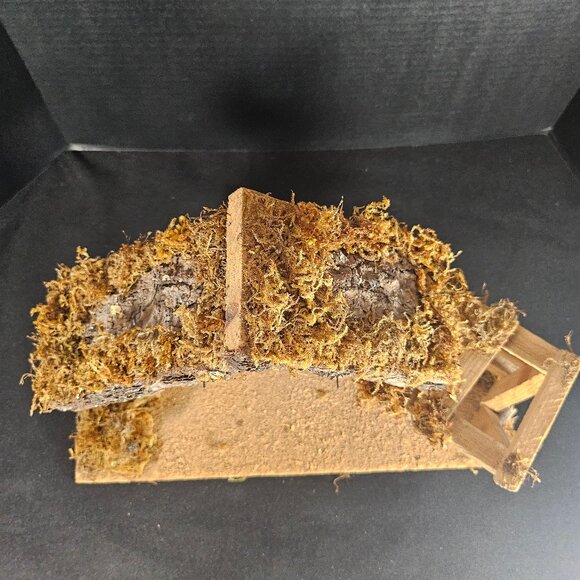 Vintage Fontanini For Roman Inc Wedding Creche Nativity Wood 16 Inch - Picture 8 of 11